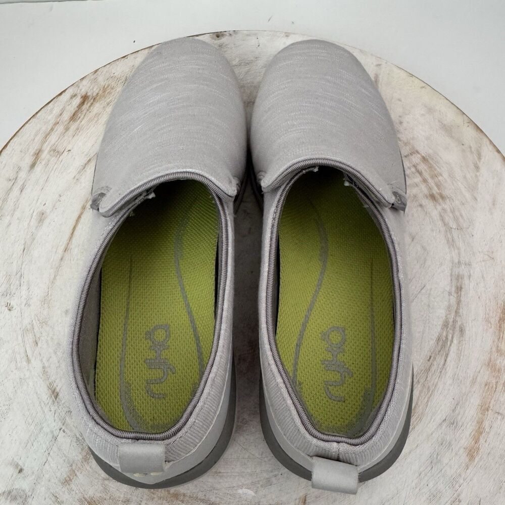 Ryka Natalie Stretch Gore Slip-On Shoes Hushed Gray Womens 9.5B - Picture 5 of 8